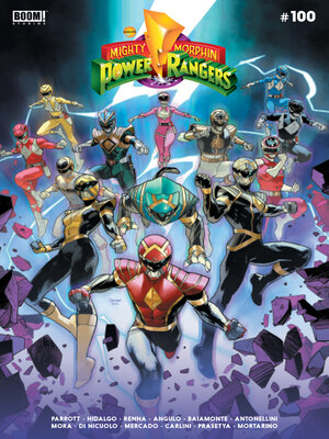 cover image of Mighty Morphin Power Rangers (2016), Issue 100
